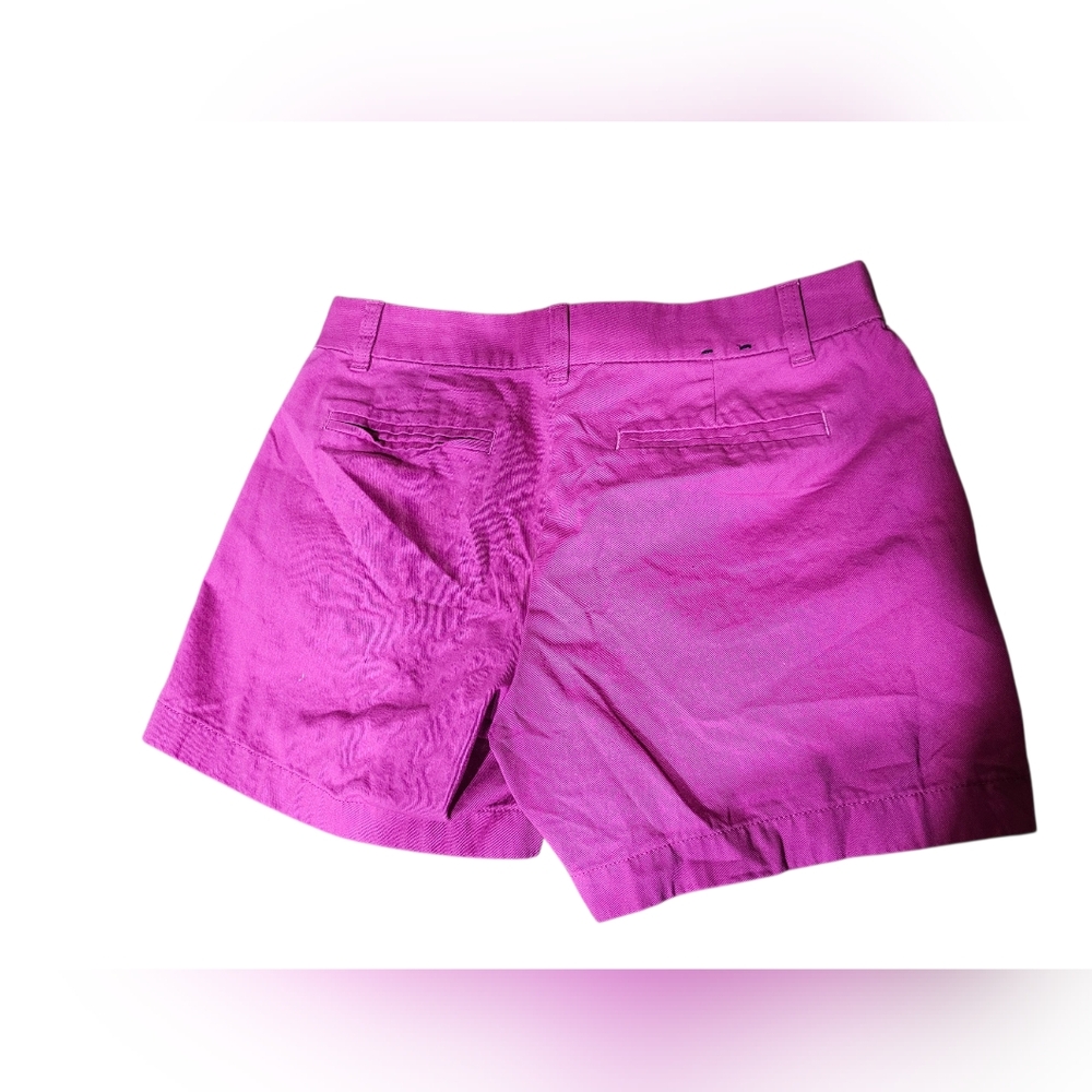 J. Crew Bright Pink Women's Bermudas Size 4 - Picture 2 of 4